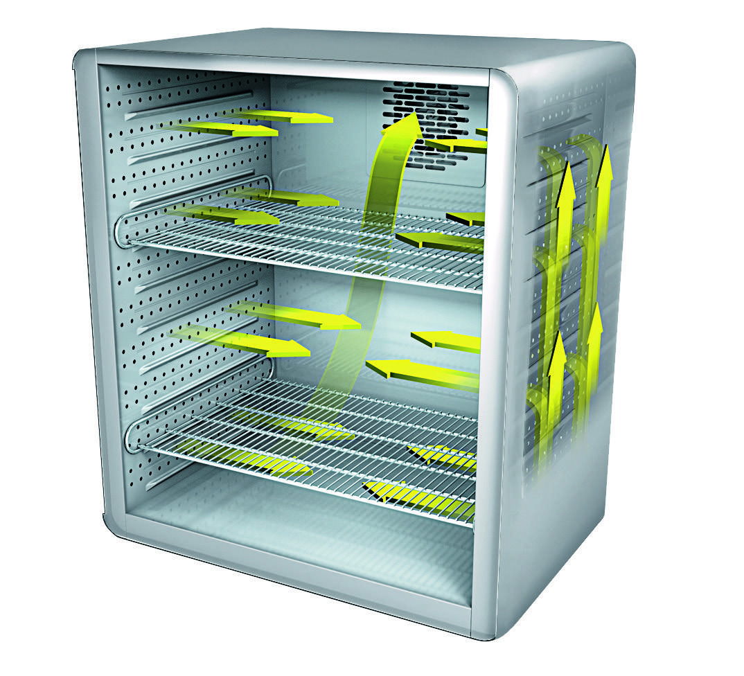 binder guide homogeneous temperature distribution