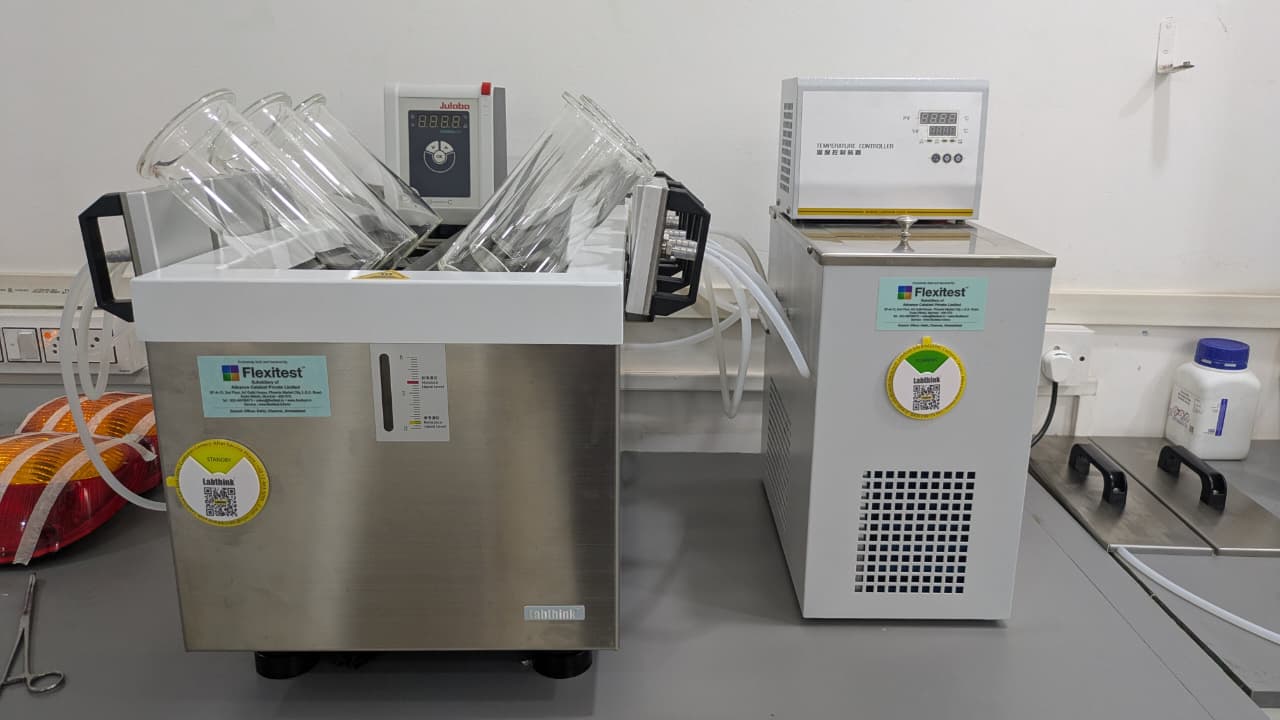 Labthink FT-F1 fogging tester installed at Validate India in Manesar, Haryana.