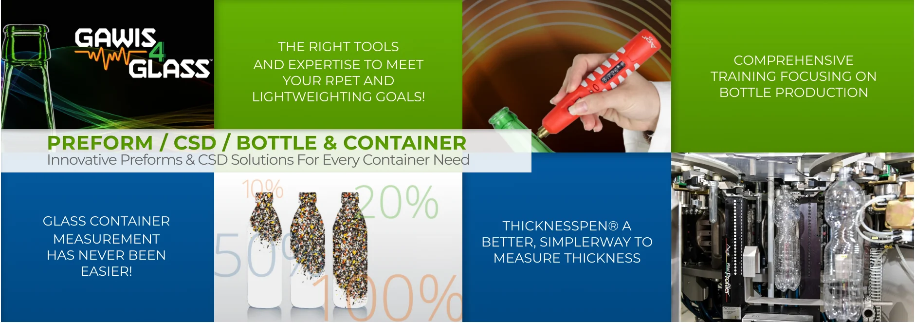 Preform / CSD / Bottle & Container Testing Systems