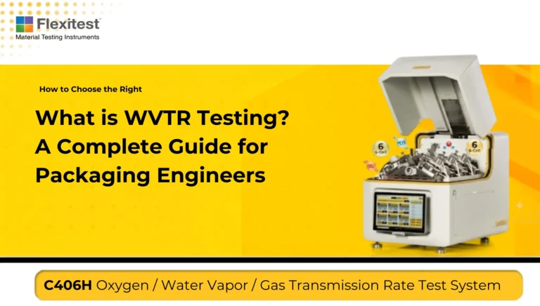 What is WVTR Testing? A Complete Guide for Packaging Engineers — Labthink C406H six-cell oxygen, water vapour and gas transmission rate test system with its lid open