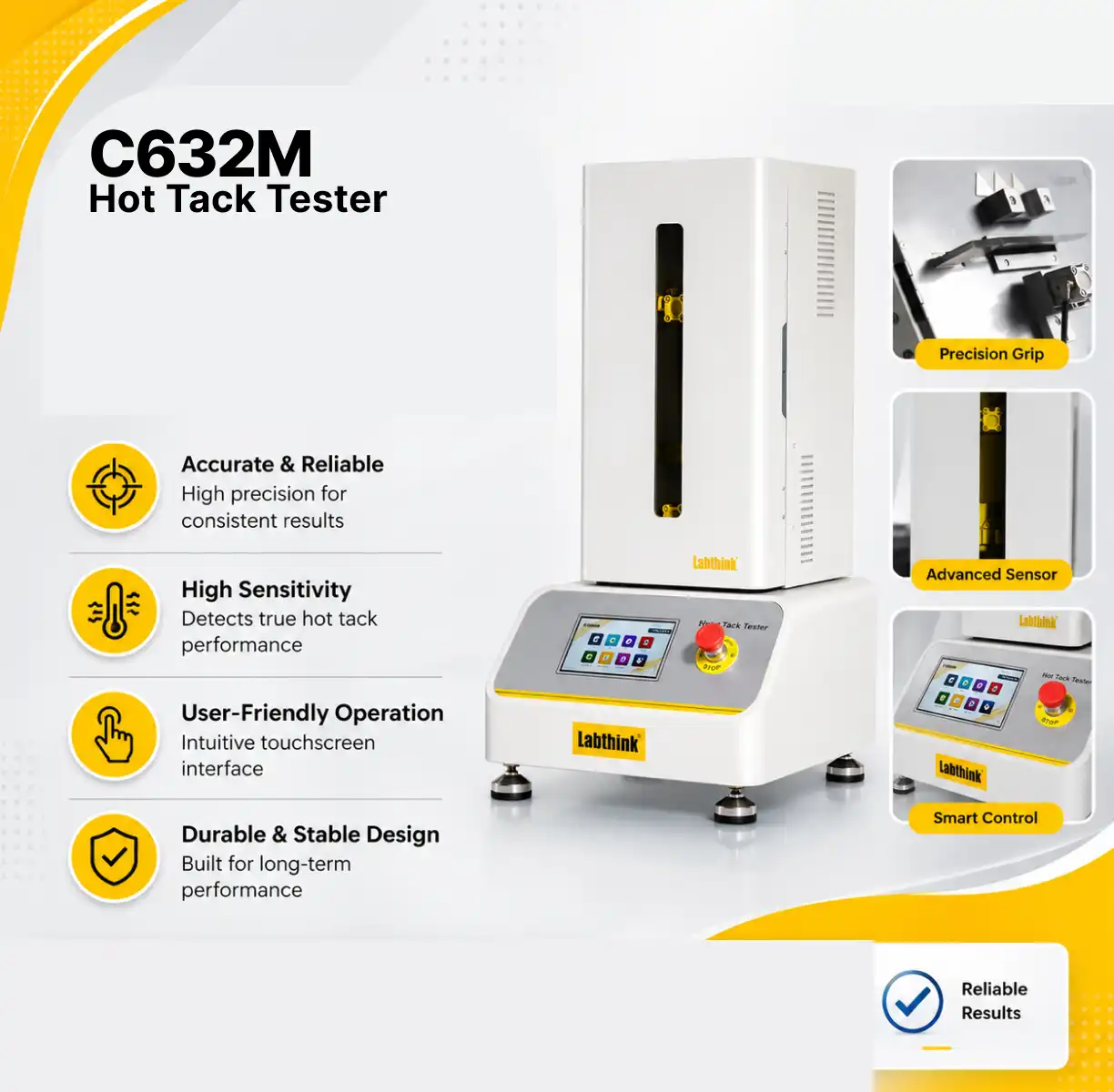 C632M Hot Tack Tester packaging M