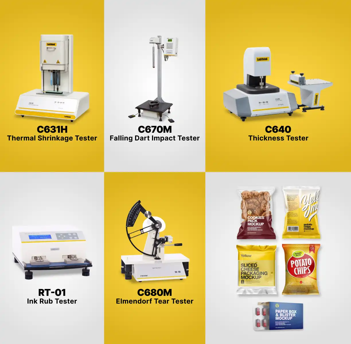 film laminate mechanical properties test packaging m
