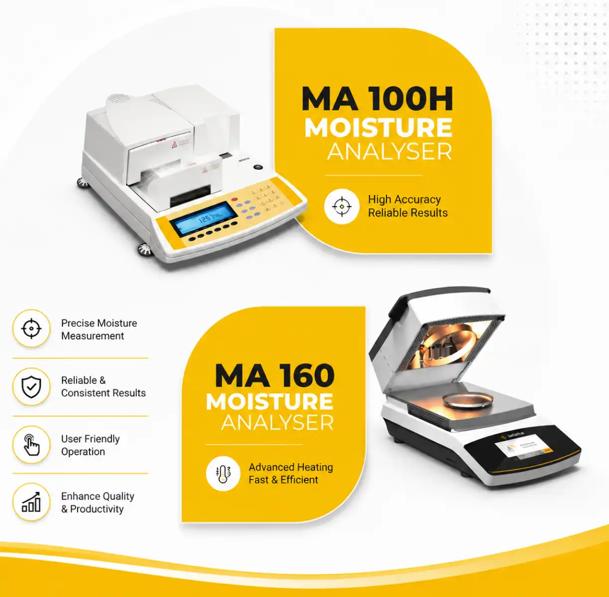 ma 100h ma 160 moisture analyser main banner mobile