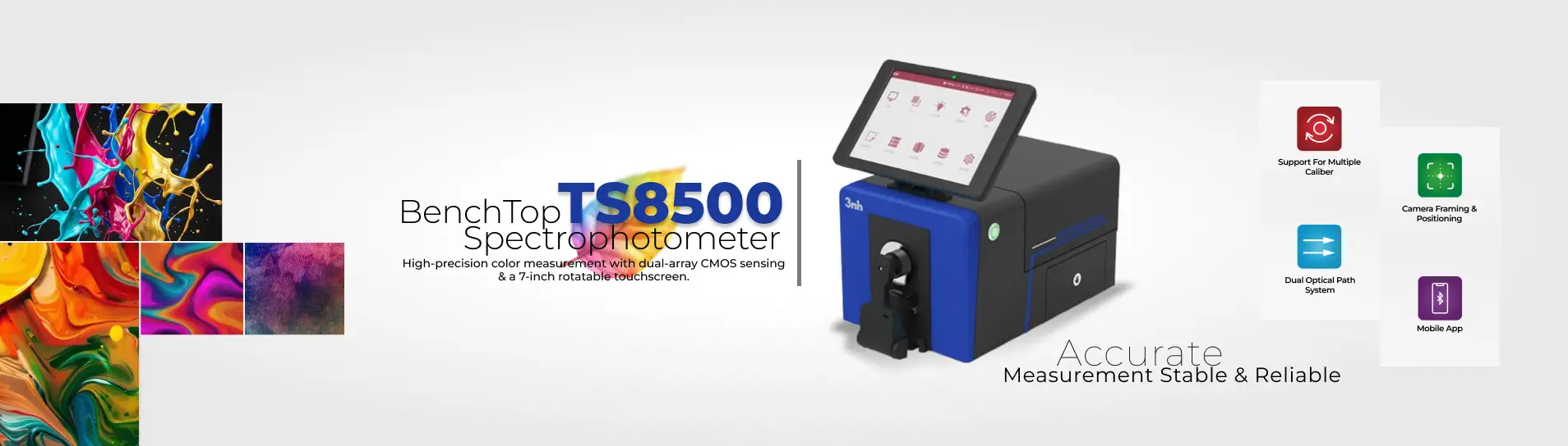 ts8500 benchtop spectrophotometer product banner