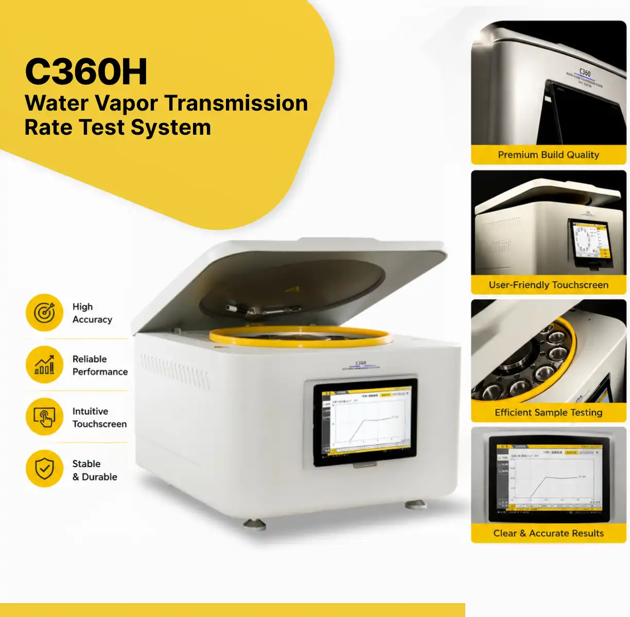 c360h 3 cell gas permeability packaging m